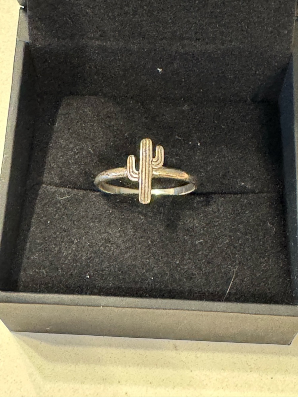 Sterling silver Cactus Ring
